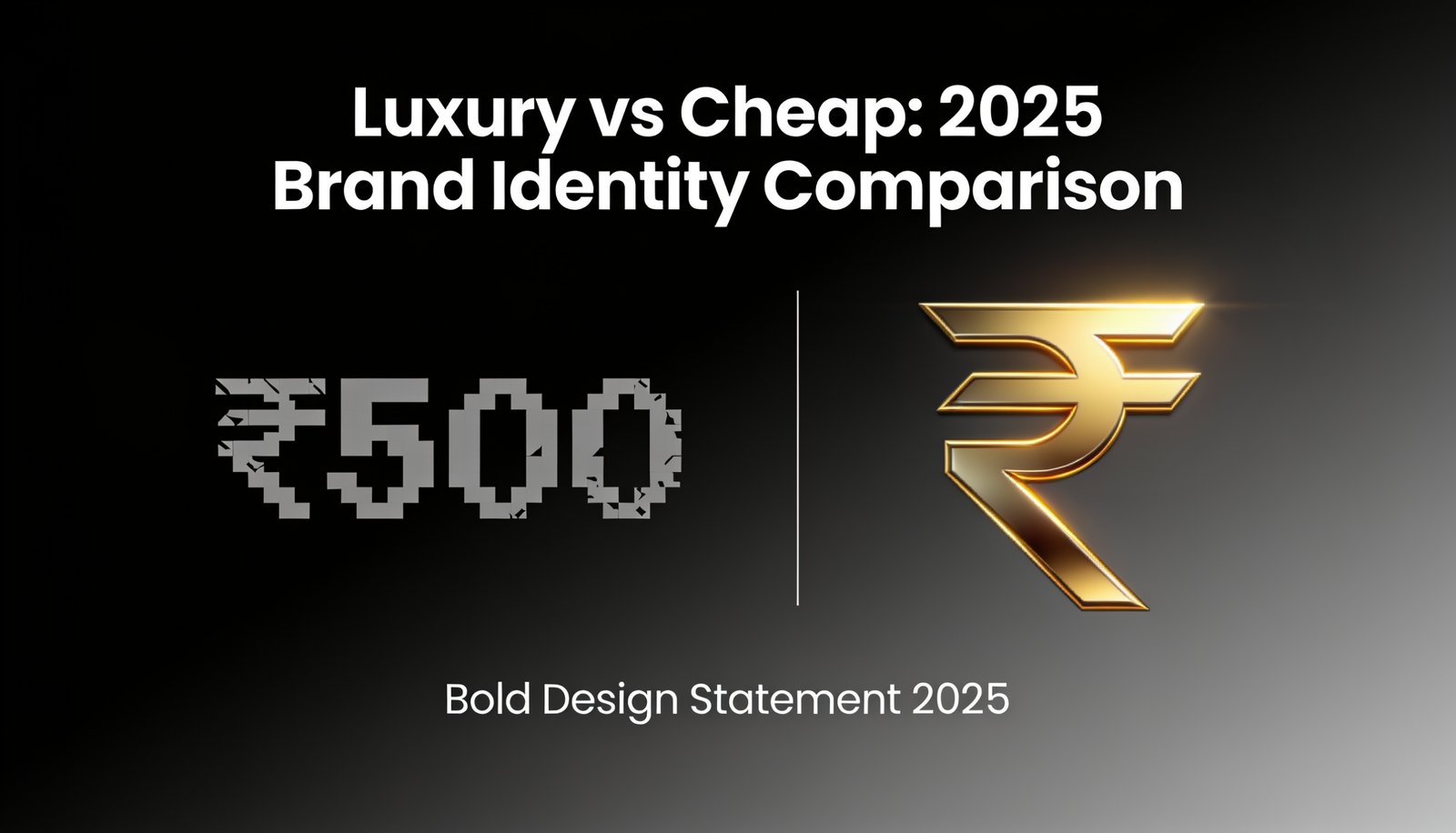 Why a ₹500 Logo Is Costing Your Business Lakhs in Lost Trust — And What Good Design Actually Costs