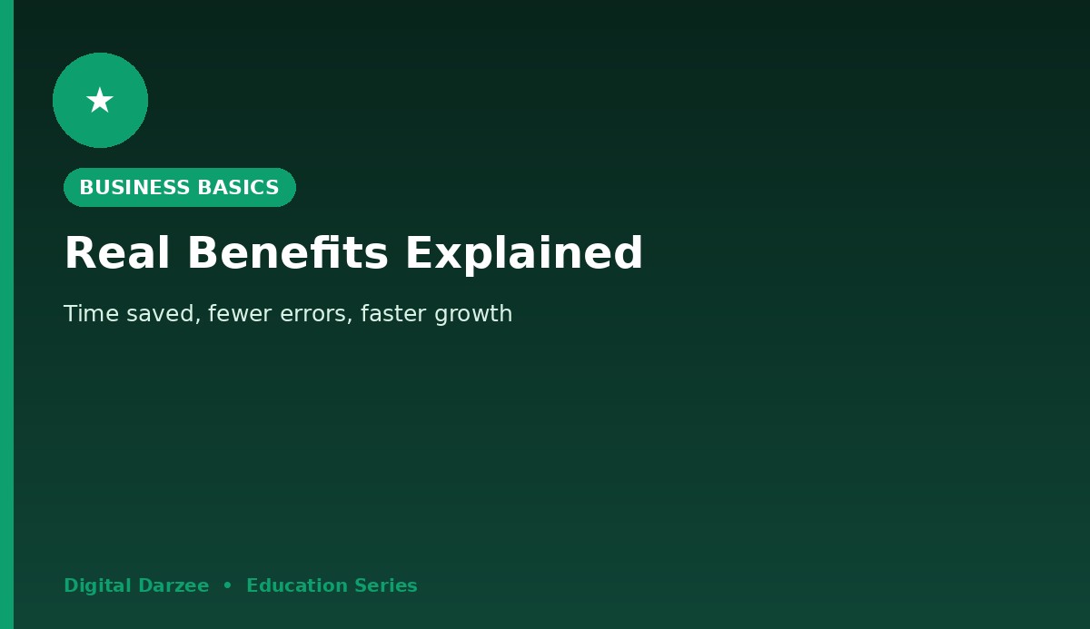 Real benefits of custom software explained — Digital Darzee