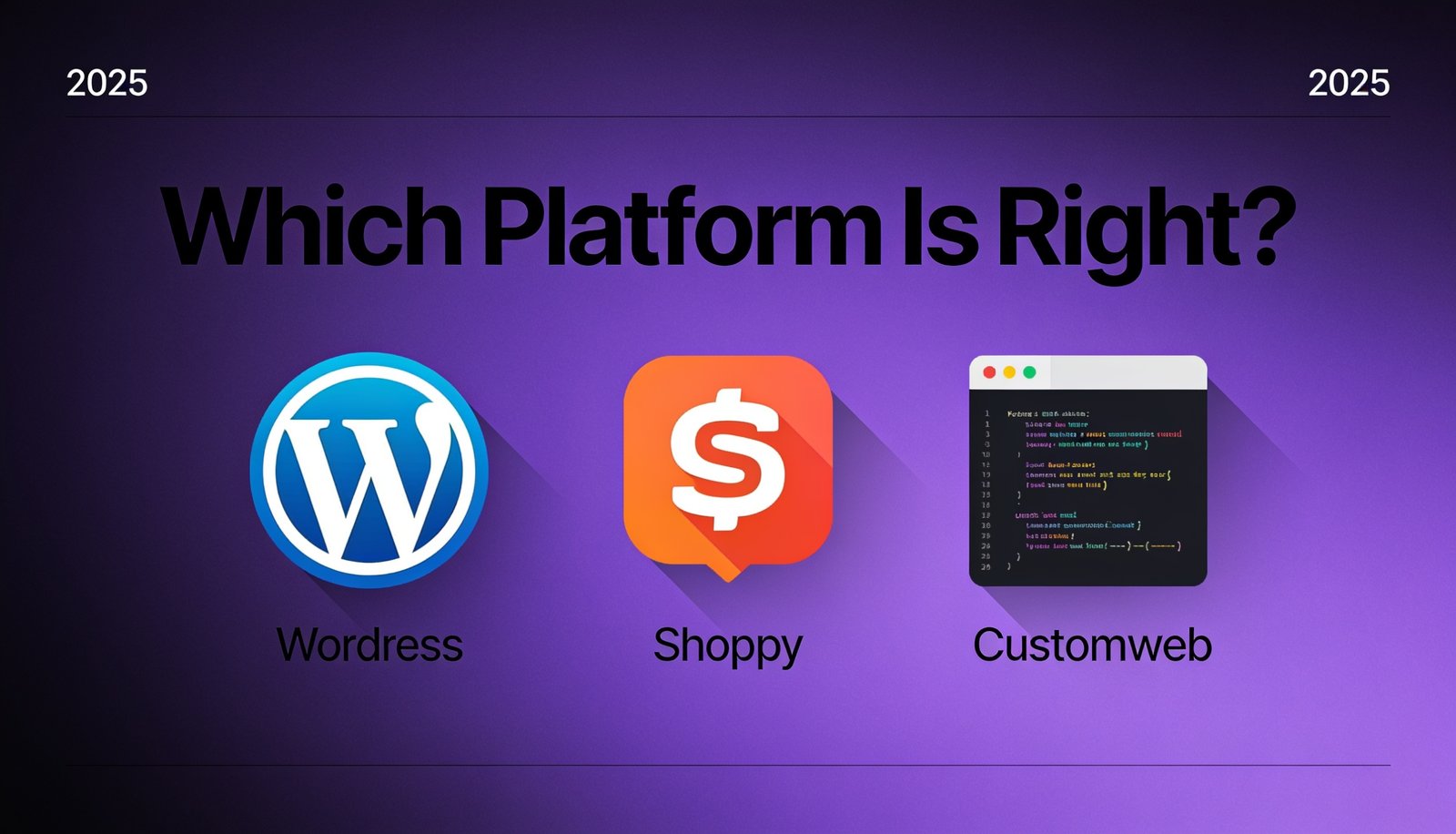 WordPress vs Shopify vs Custom Website: Which Platform Is Right for Your Business in India?