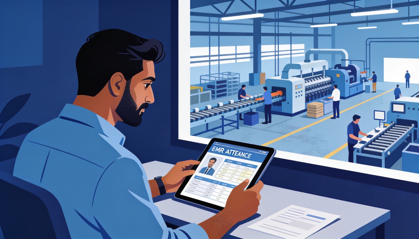 HR & Payroll Software for Factories in India: Attendance, Salary, PF & ESI in One System