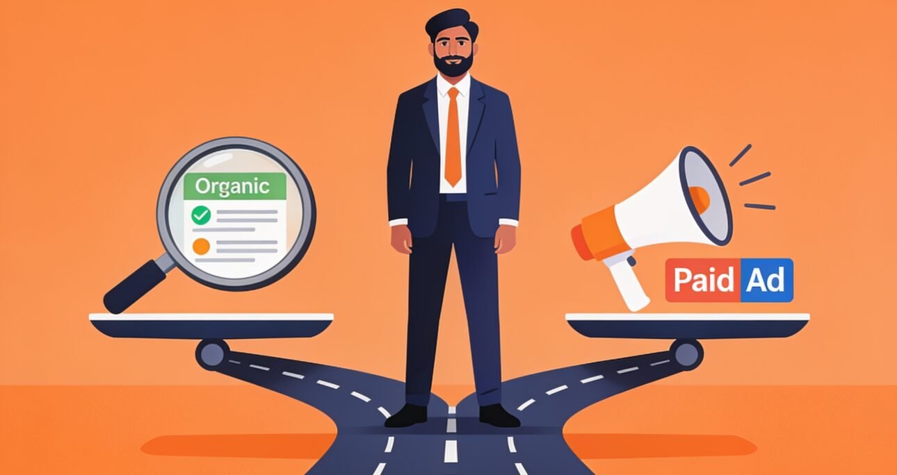 SEO vs Paid Ads: Where Should Your First Marketing Rupee Go in 2026?