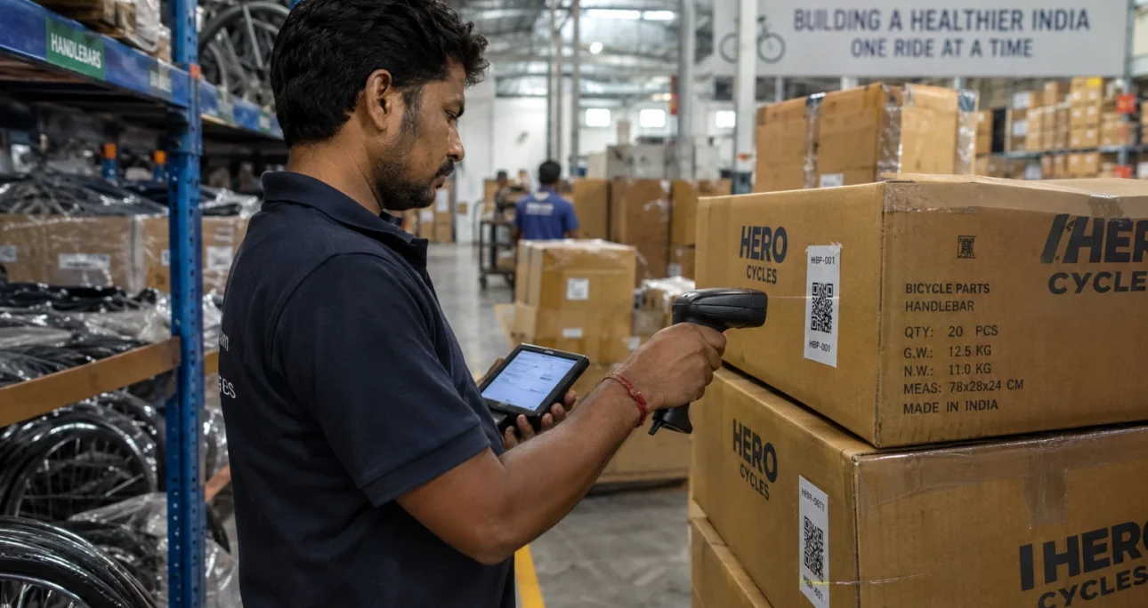 QR Code Order Tracking for Bicycle Parts Manufacturers: From Order to Dispatch in One Scan