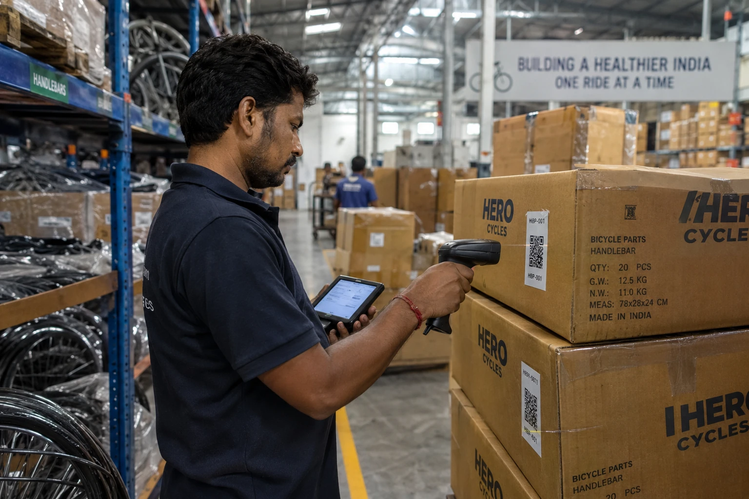 QR Code Order Tracking for Bicycle Parts Manufacturers: From Order to Dispatch in One Scan